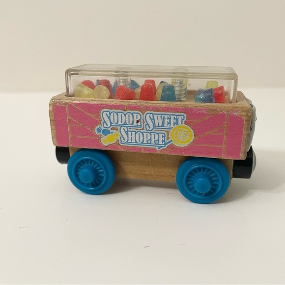 Thomas & Friends Wooden Gumdrop Car Train Sodor Sweet Shoppe - Picture 5 of 14